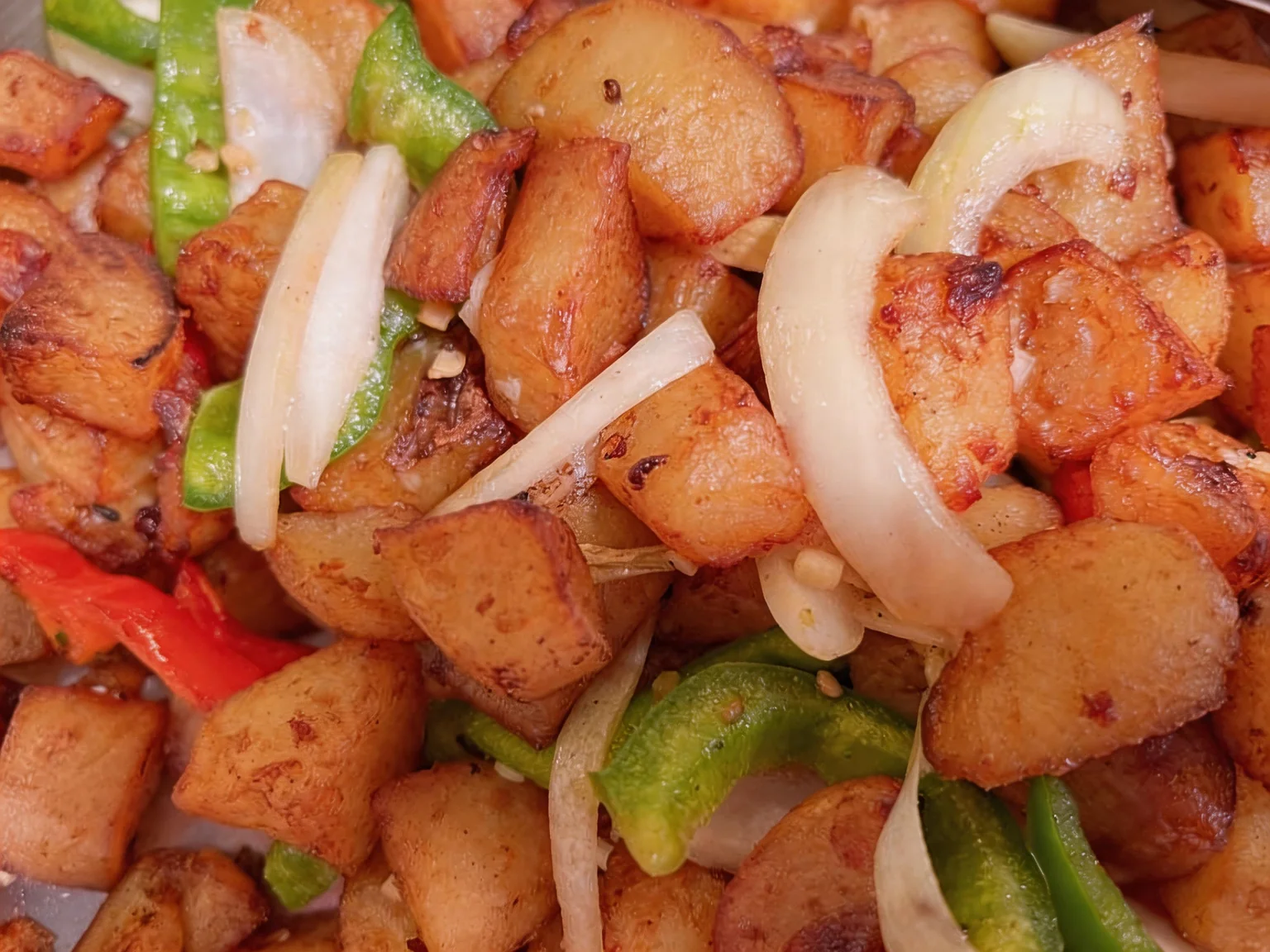 Potatoes. Close-up.